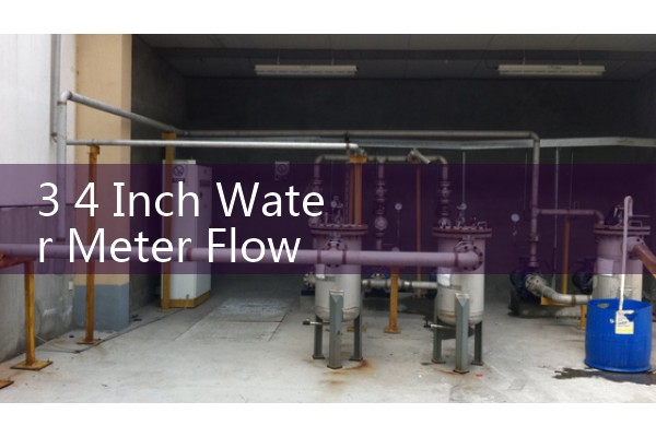 3 4 Inch Water Meter Flow Rate: Standard Residential Main Plumbing Capacity